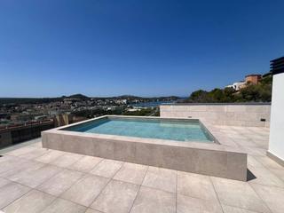 Lloguer Àtic  Nunyo sans. Ático con piscina privada y vistas al mar en santa ponça