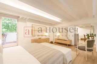 Erdgeschoss in Putget - Farró. Planta baja con terraza para entrar a vivir en vila de gracia.