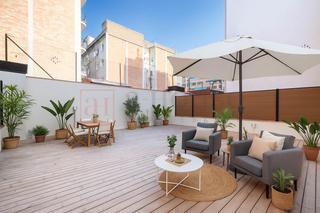 Pis  Carrer carrer del consell de cent. Espectacular piso de obra nueva con terraza de 100 m2