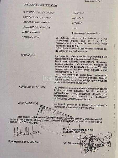 Foto b0735ec9-6409-4b42-8c2d-bb4302c0a6d9. Residential plot in Guadalupe Murcia