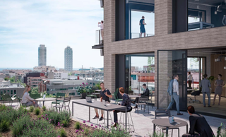 Location Édifice  Almogavers. Edificio en alquiler en el 22