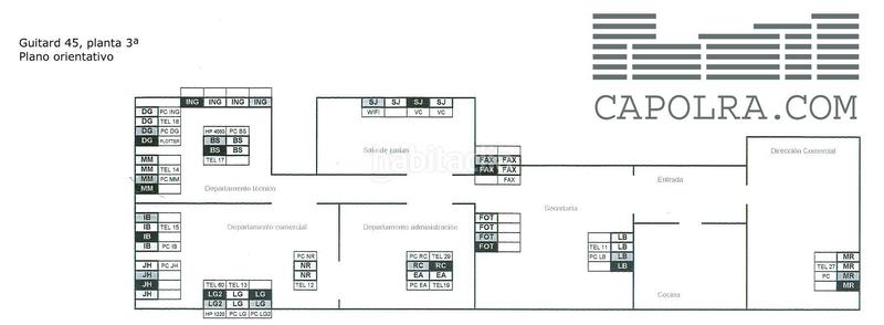 Foto 3bcbcdf2-bd76-466f-8d99-22d6d82e5285. Miete büro in guitard 45 in Barri de les Corts Barcelona