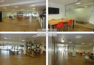 Location Bureau  Sancho de avila. Oficina en alquiler reformada con materiales de alta calidad en