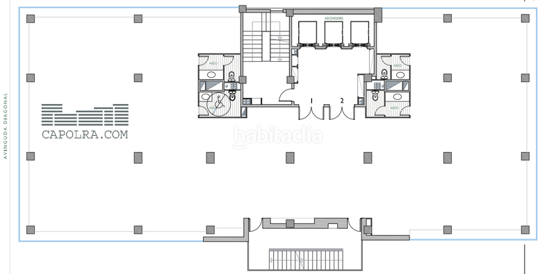 Foto 969f3060-3e85-4175-9c6a-42ba86a4679a. Location bureau avec chauffage dans Barri de les Corts Barcelona