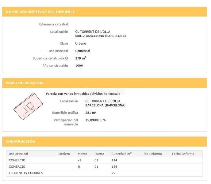 Foto cb943ab1-7bc2-4118-925a-3dddad974c94. Locale commerciale in Vila de Gràcia Barcelona