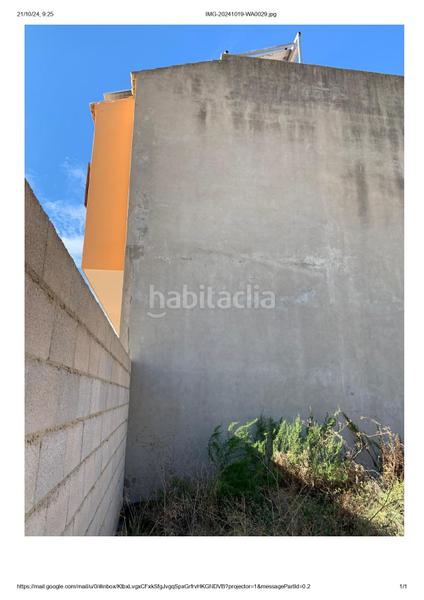 Foto 175a08aa-7625-4271-be58-536e9ffa8520. Terreno residencial excelente solar urbano en benifaiò! en Benifaió