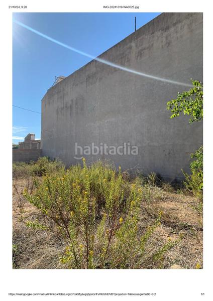 Foto 8b30aedf-bd9e-4525-bdfb-8f904b80935d. Terreno residencial excelente solar urbano en benifaiò! en Benifaió