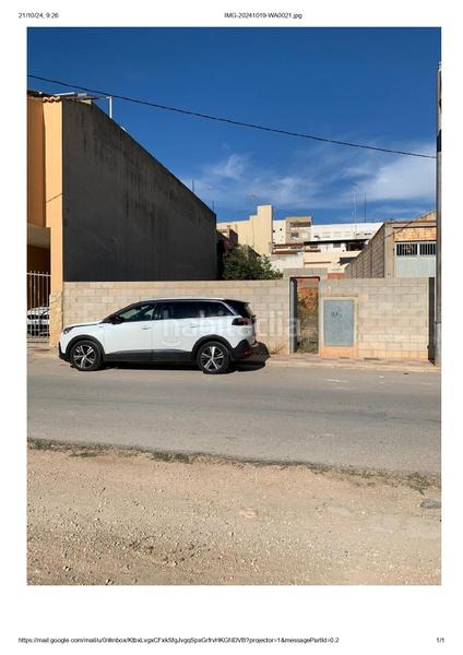 Foto ac3368e2-012b-4530-b157-4ec3ff00582c. Terreno residencial excelente solar urbano en benifaiò! en Benifaió