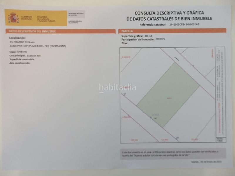 Foto 54c26ebc-e7ad-4a05-8513-e124b8293921. Wohngrundstück in avinguda Pratdip 13 in Pratdip