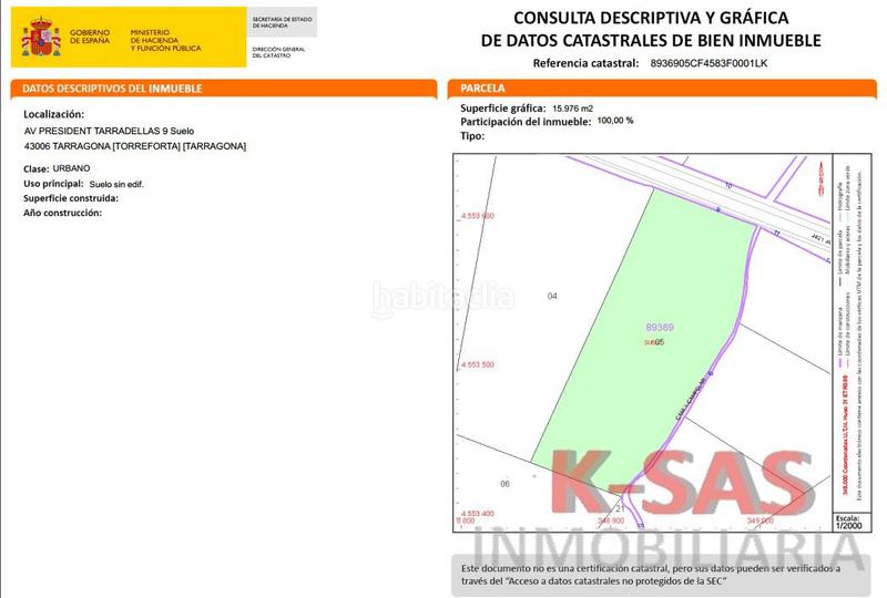 Foto 24a31845-b6fe-43f9-a584-64c99325862c. Terreny residencial a avinguda president tarradellas 9 a Tarragona