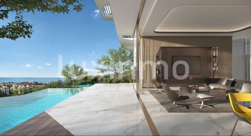 Foto 789a4333-a5ea-440e-ad8e-94300c03c71e. Chalet exclusivo complejo residencial con vistas al mar junto al campo de golf en benahavis en Benahavís
