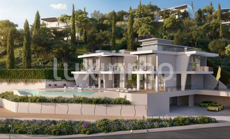 Foto cf9b9436-7674-4803-a8f9-6d68356bf8d0. Chalet exclusivo complejo residencial con vistas al mar junto al campo de golf en benahavis en Benahavís