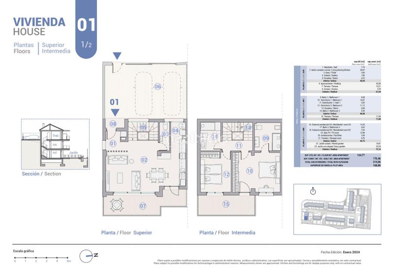 Foto 38c9ac5d-85bf-4602-98c1-748605df7503. Casa aparellada amb piscina a Montebello - Nou Espai Nucia (la)
