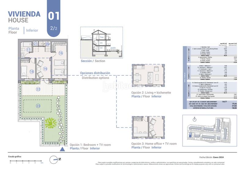 Foto 4d38c9b5-860a-4a48-8b72-ea01764a5a63. Casa aparellada amb piscina a Montebello - Nou Espai Nucia (la)