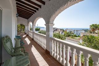 Chalet in Moravit-Cap Blanc. Impresionante casa con vistas panorámicas al mar en venta en teu
