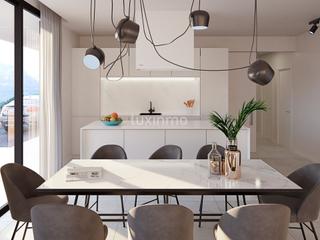 Chalet en Altea la Vella. Nueva urbanización villas independientes con piscina