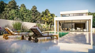 Xalet a La Fustera. Lujosa casa moderna con vistas al mar en la fustera