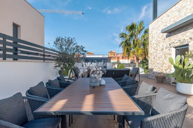 Foto 781642dd-01fe-4a89-8d2e-068f9b3fa626. Chalet with parking pool in balcón de Finestrat-terra marina Finestrat