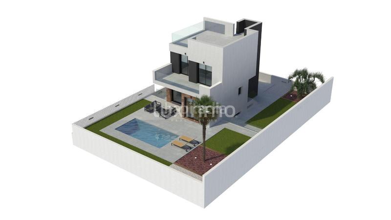 Foto 61483c01-fb29-4541-910d-285be00dd4db. Casa pareada villa independiente rodeada de naturaleza con piscina privada en Nucia (la)
