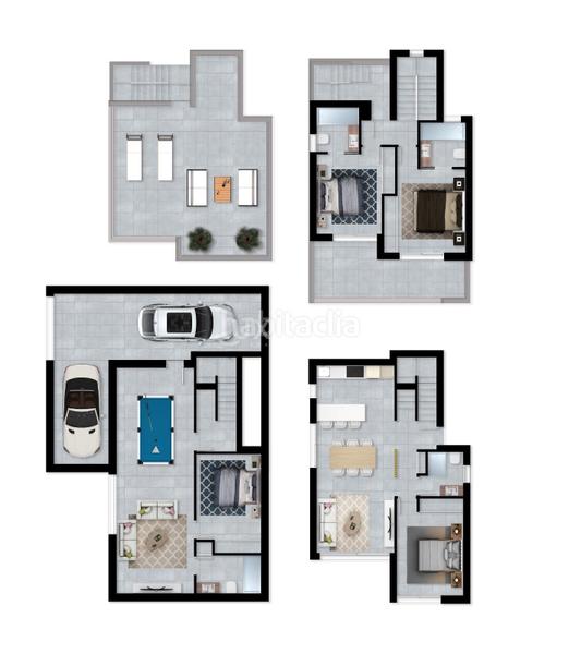 Foto 93267533-97d3-47de-8203-4b26a65b2e0f. Casa pareada villa independiente rodeada de naturaleza con piscina privada en Nucia (la)