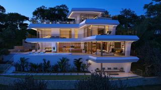 Chalet à Altea la Vella. Impresionante villa independiente de 4 dormitorios con vistas al