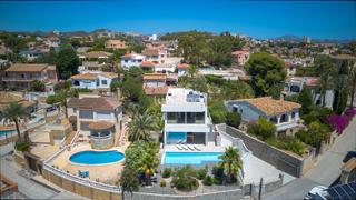 Chalet en Manzanera-Tosal. Villa de lujo con vistas al mar en calpe