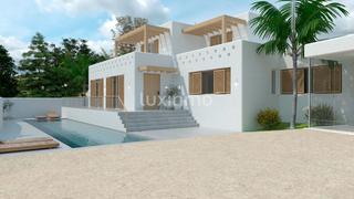 Chalet à Benimeit-Tabaira. Moderna casa independiente con impresionantes vistas al mar y a