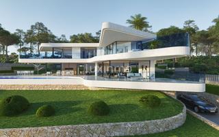 Chalet in Cap Martí - El Tossalet - Pinomar. Casa de obra nueva y líneas modernas en javea