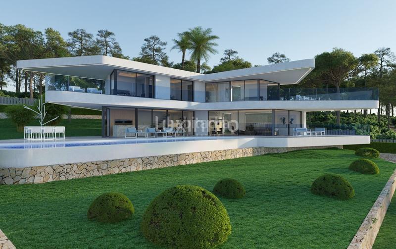Foto efdbc79a-dd4e-4c8f-8634-df522bbd9120. Chalet casa de obra nueva y líneas modernas en javea en Xàbia