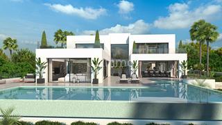 Chalet in Las Rotas / Les Rotes. Moderna villa en primera linea de playa en les rotes en denia