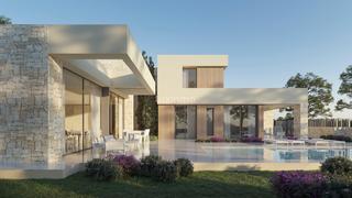 Chalet à Portichol-Balcón al Mar. Moderna villa en una tranquila zona de jávea cap negre