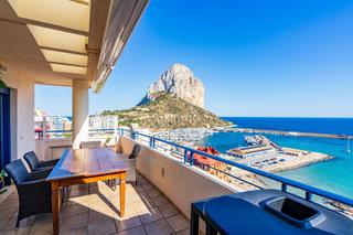 Àtic a Puerto. Atico con vistas al mar en puerto calpe