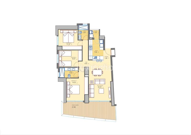 Foto 5011b50a-272a-4f02-bc35-bc1fea1fefb9. Piso apartamento con vistas al mar en venta en Playa Poniente Benidorm