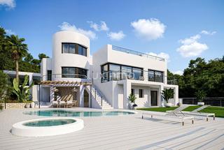 Chalet à Altea Hills. Casa de estilo ibicenco en altea hills