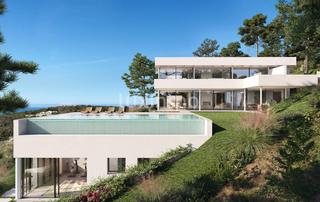 Chalet en Sant Antoni de Portmany. Lujosa villa con vistas al mar y a la puesta de sol en cala sala
