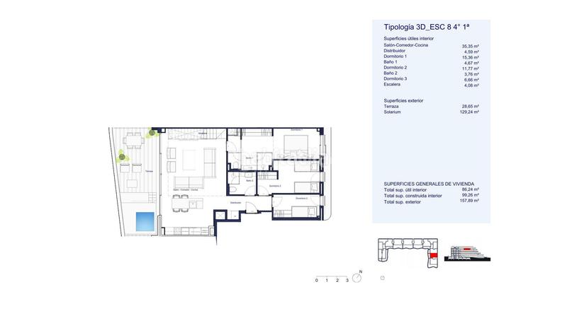 Foto e5e46841-a0c0-4fe2-aaba-6c85e6a98efe. Attico con piscina in Santa Eulària des riu Santa Eulària