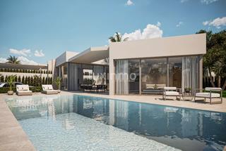 Xalet a Altea la Vella. Villa de lujo en altea  nueva construcción con piscina privada