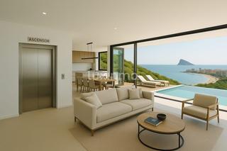 Chalet en Sierra Helada. Villa en venta con impresionantes vistas al mar en benidorm