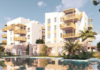 Etagenwohnung in Devessa - Monte Pego. Impresionante y moderno apartamento de 2 dormitorios con vistas