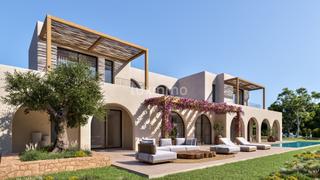 Chalet à Pinar de Advocat-Cometa. Villa de estilo ibicenco en moraira en venta