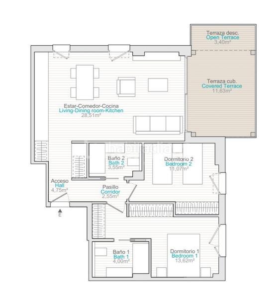 Foto 3084bab1-5dcf-4f3c-b495-9ea9ecc16b5b. Flat with pool in Devessa - Monte Pego Dénia