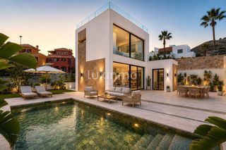 Xalet a Balcón de Finestrat-Terra Marina. Villa moderna de lujo en venta en finestrat