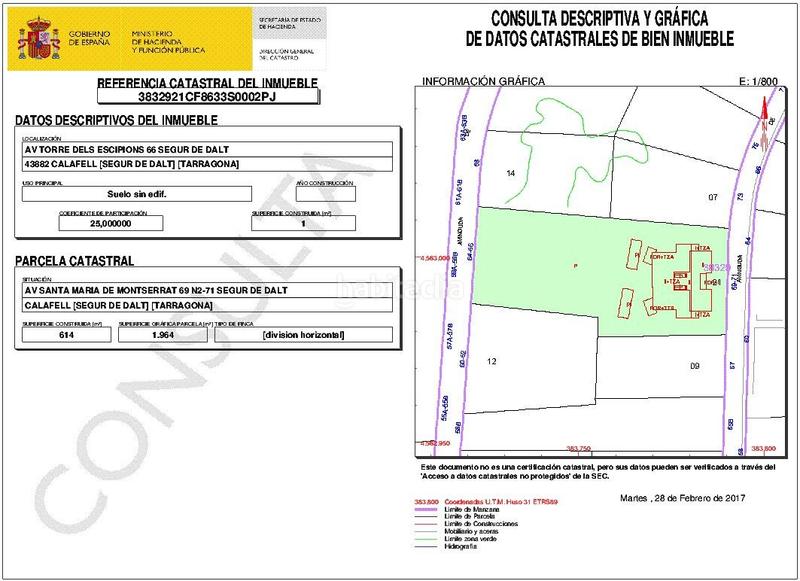 Foto c3560315-724f-474b-a1ce-6d40eb7b6d1d. Terreno residenziale in Segur de Calafell nucli urbà Segur de Calafell