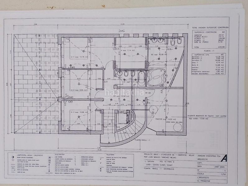 Foto de077603-3caa-4348-8f53-5adc0ae54d90. Xalet amb calefacció aparcament a costa Cunit - els jardins - els rosers Cunit