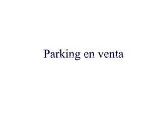 Parking coche en Manacor Centre. Se vende parking en manacor