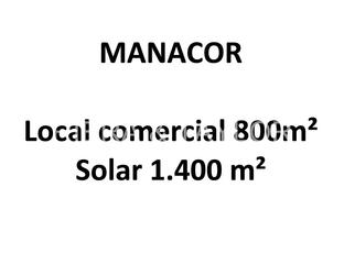 Local commercial à Manacor Centre. Local comercial de 800 metros en manacor