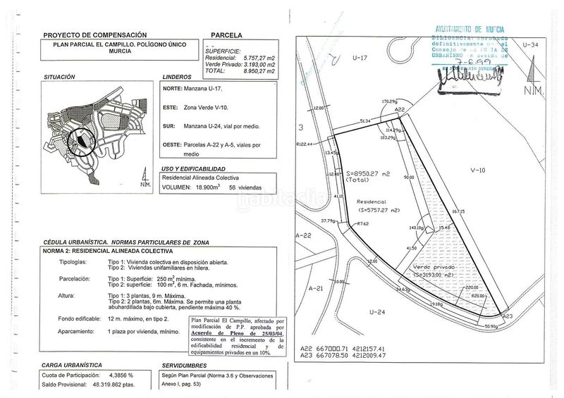 Foto 290c329b-af45-40d1-a338-d8ed124469af. Terreny residencial a El Esparragal Murcia