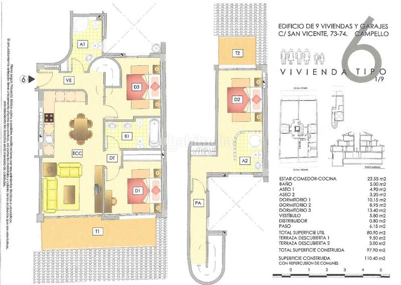 Foto 379ec9bc-e94b-436b-b5cb-bfe1f8bffb71. Duplex in calle sant vicent 74 in Campello Playa Campello (el)