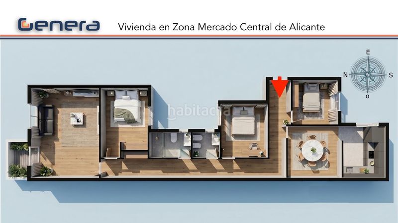 Foto 087601f5-e30b-4ced-8912-c6a707bfdaeb. Pis a Campoamor Alicante