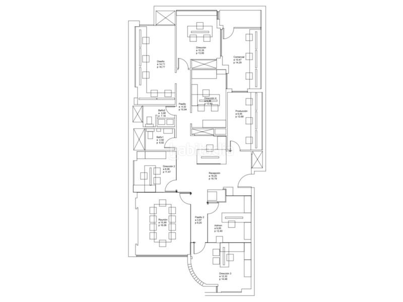 Foto 165cdeae-b056-4cbe-8b15-aa9fb835cc2c. Oficina  en venta en centro tradicional en Alicante